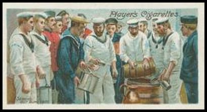 Serving out Rum, 1905